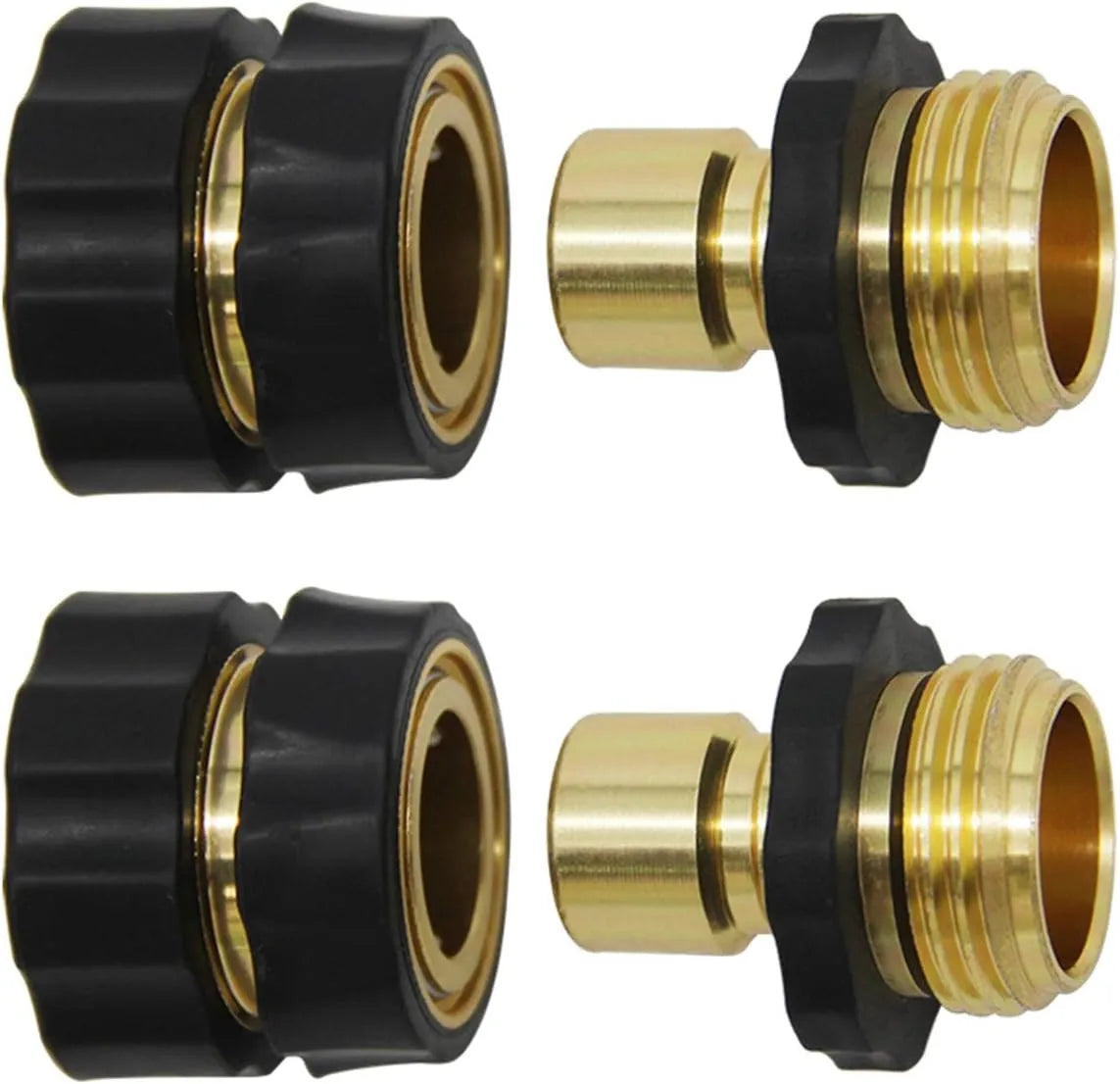 Garden water pipe quick connector