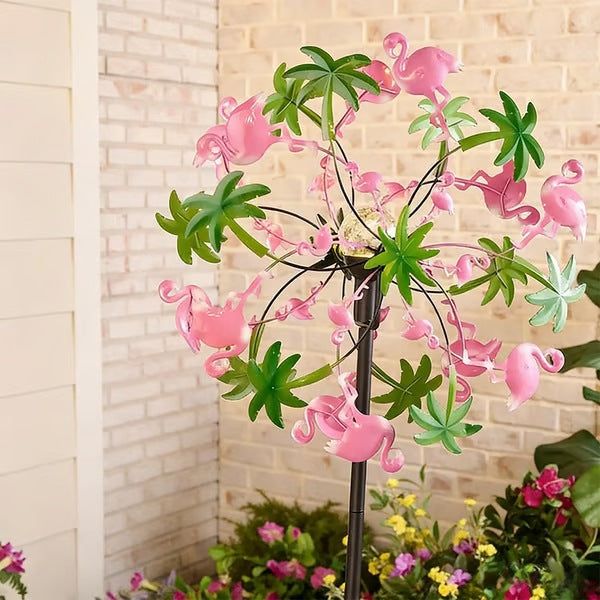 ๐ธ Spring Sale 40% OFF ๐จ ๐ก Solar-Powered Wind Spinner for Garden