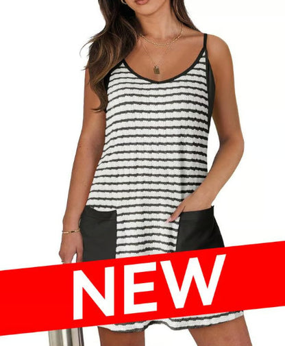 2026 Summer New Arrivals Women's sleeveless mini sports dress