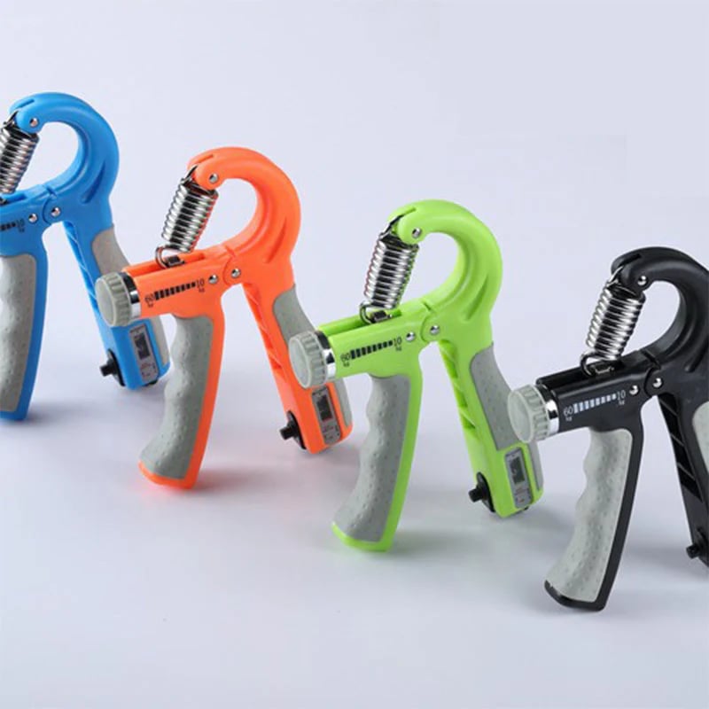 ✨ Adjustable Counting Grip Strengthener — Customize resistance, track progress intelligently, and build powerful hands! ✨