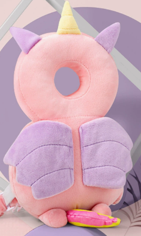 Baby head protection backpack, preventing falls when young children walk