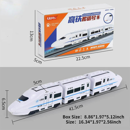 🎁 Hot Sale 50% OFF🚅Electric Universal Simulation High Speed Railway Harmony Train Toy