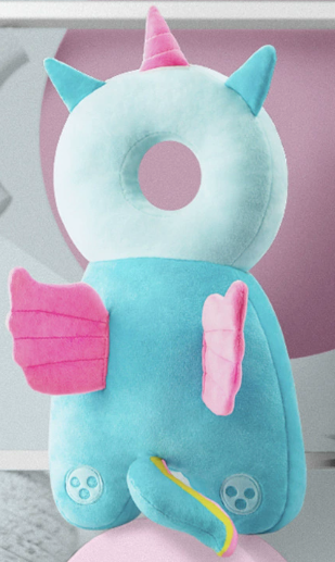 Baby head protection backpack, preventing falls when young children walk