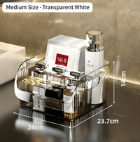 Transparent [medium size with spacer] The spacer is detachable