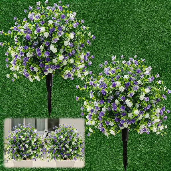 🎁Last Day Sale - 49% Off🔥Artificial Potted Trees With Ground Stakes🌼