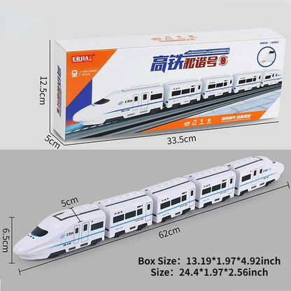 🎁 Hot Sale 50% OFF🚅Electric Universal Simulation High Speed Railway Harmony Train Toy