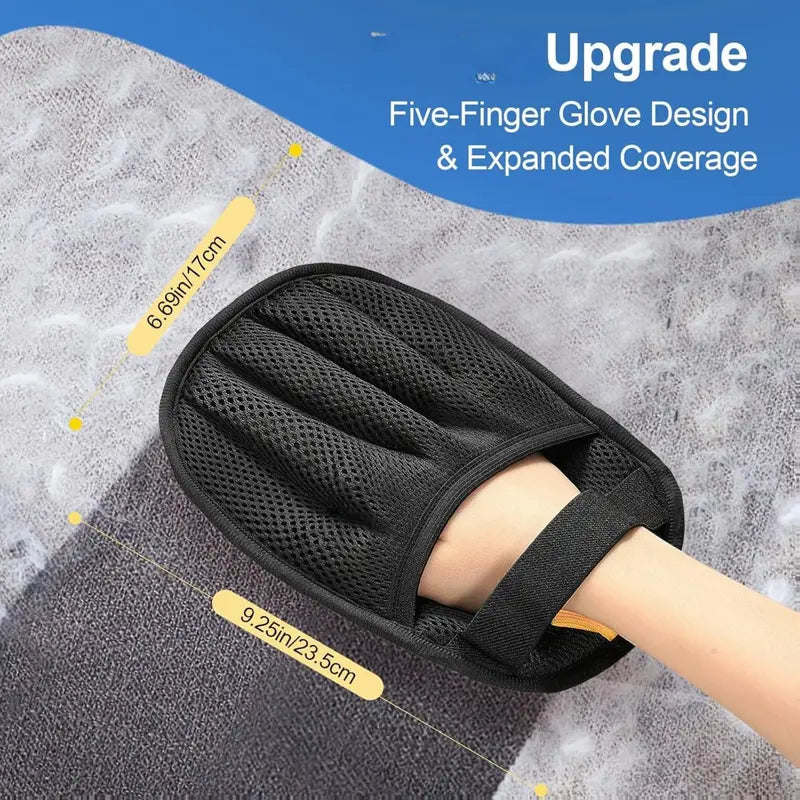 Pet depilation gloves