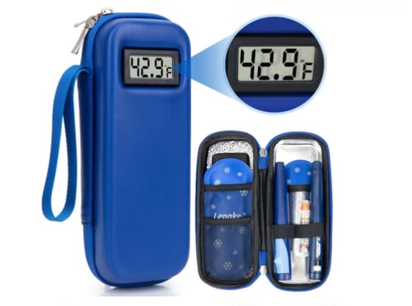 ✨LAST DAY ONLY 49% OFF🔥Insulin Cooler Travel Case with Temperature Display