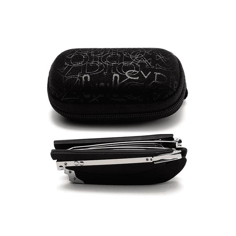 Foldable Anti-Blue Light Reading Glasses with Case