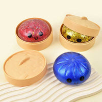 Transparent spherical gold powder