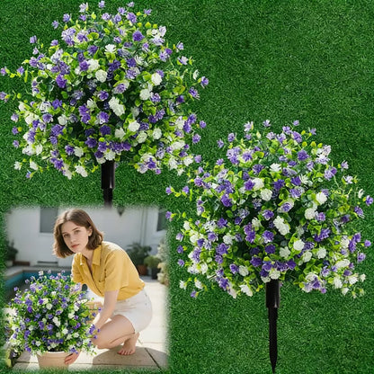 🎁Last Day Sale - 49% Off🔥Artificial Potted Trees With Ground Stakes🌼