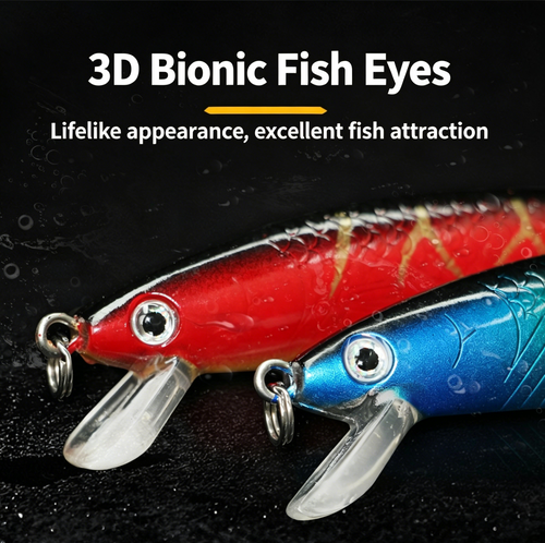 10cm/9g Floating Minnow Fishing Lure（10PCS）