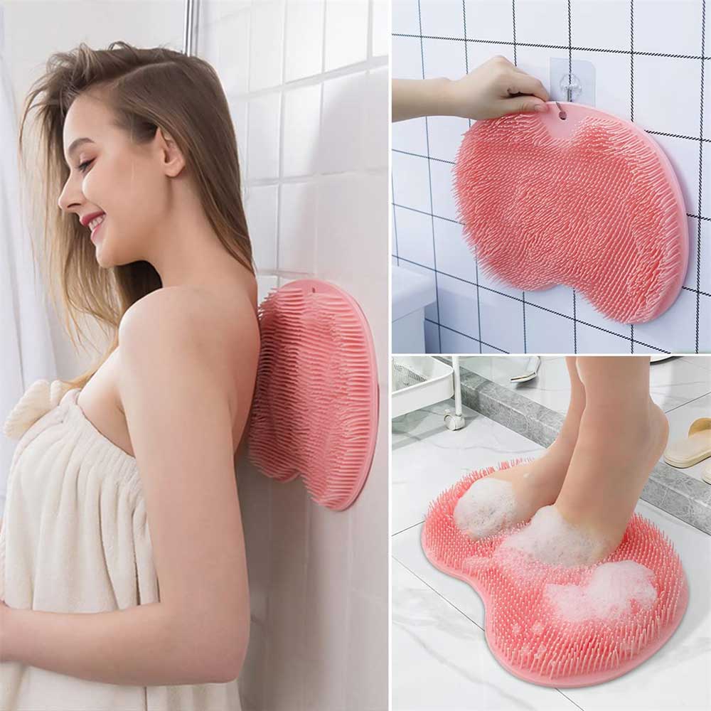 A perfect tool for bathing, rubbing feet and back