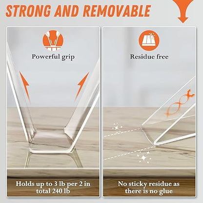 ✨Extra Large Double Sided Tape  , Clear & Tough Nano Tape, Multipurpose Mounting Tape