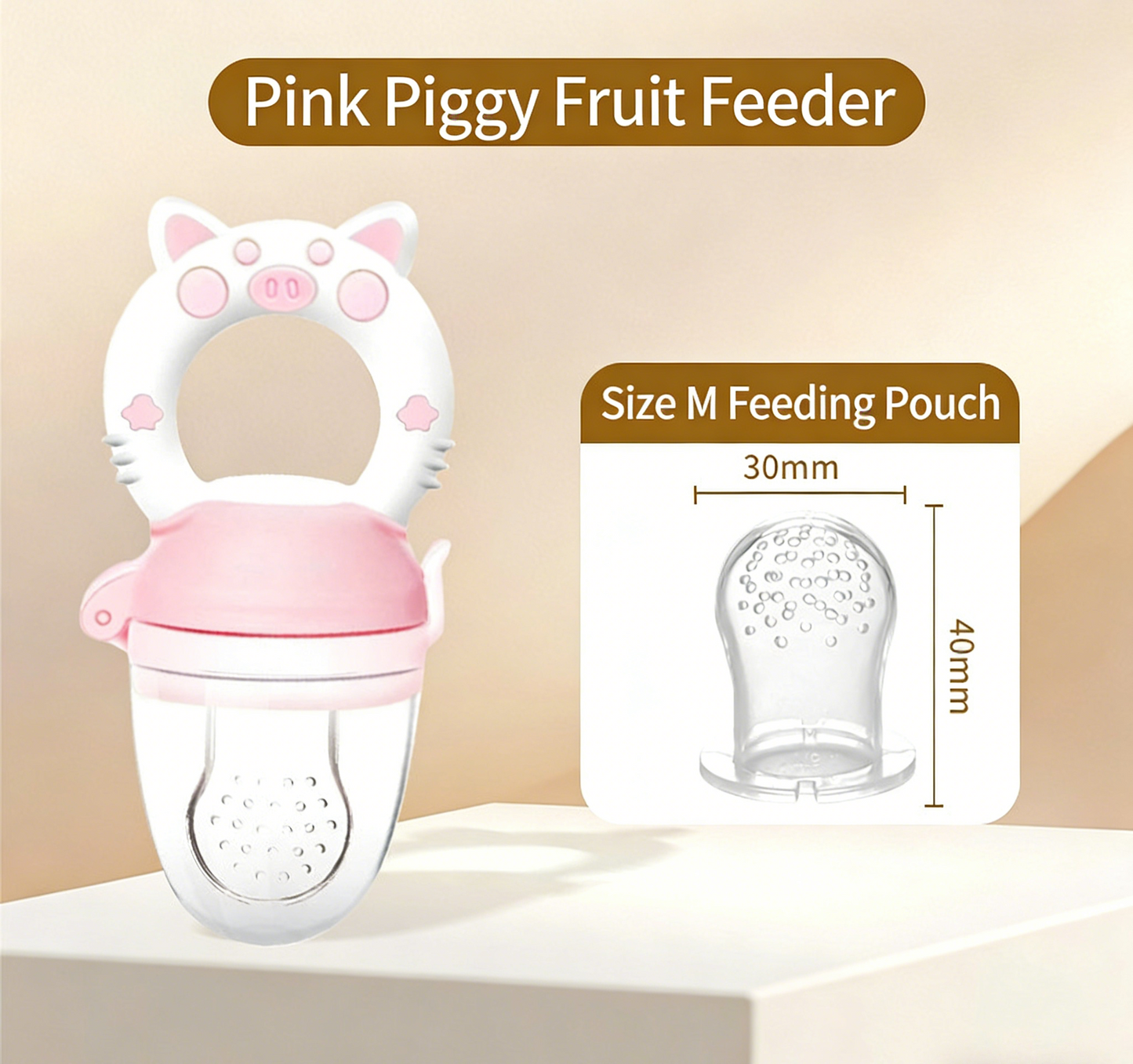 🍼Baby fruit and vegetable pacifier