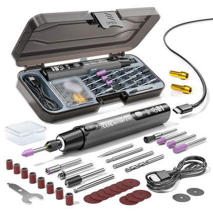 🎁2026 New Arrivals⚡50% OFF Mini Cordless Rotary Tool Kit – 6-Speed Polishing, Grinding & Sanding Set for DIY Crafts & Rust Removal