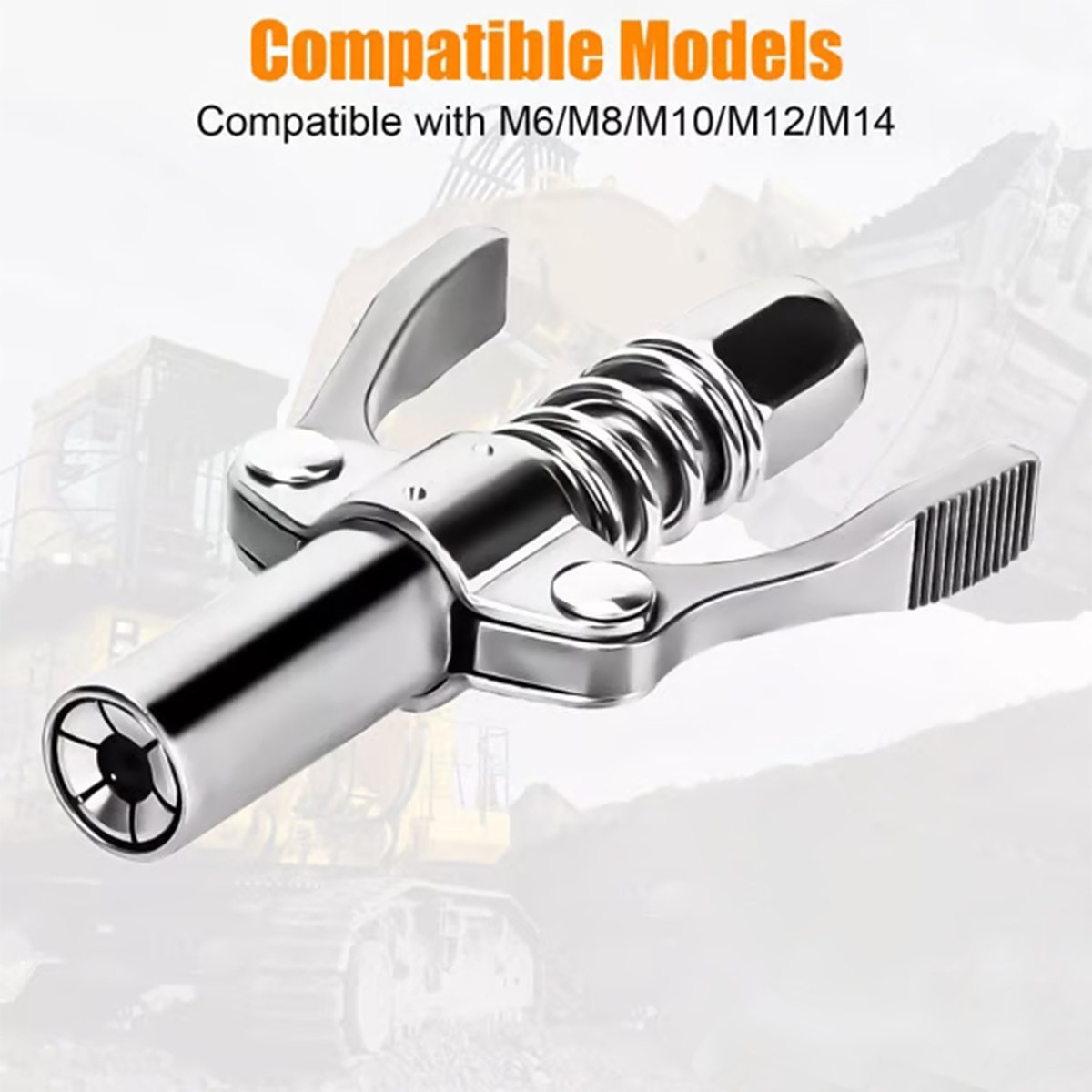 ✨LAST DAY ALERT 49% OFF🔥Double Handle High Pressure Quick Release Grease Coupler