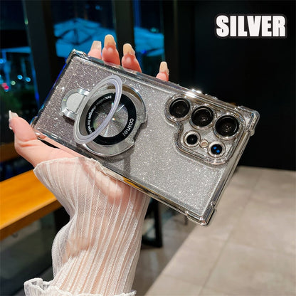Suitable For Samsung Series Electroplated Magnetic Mobile Phone Cases