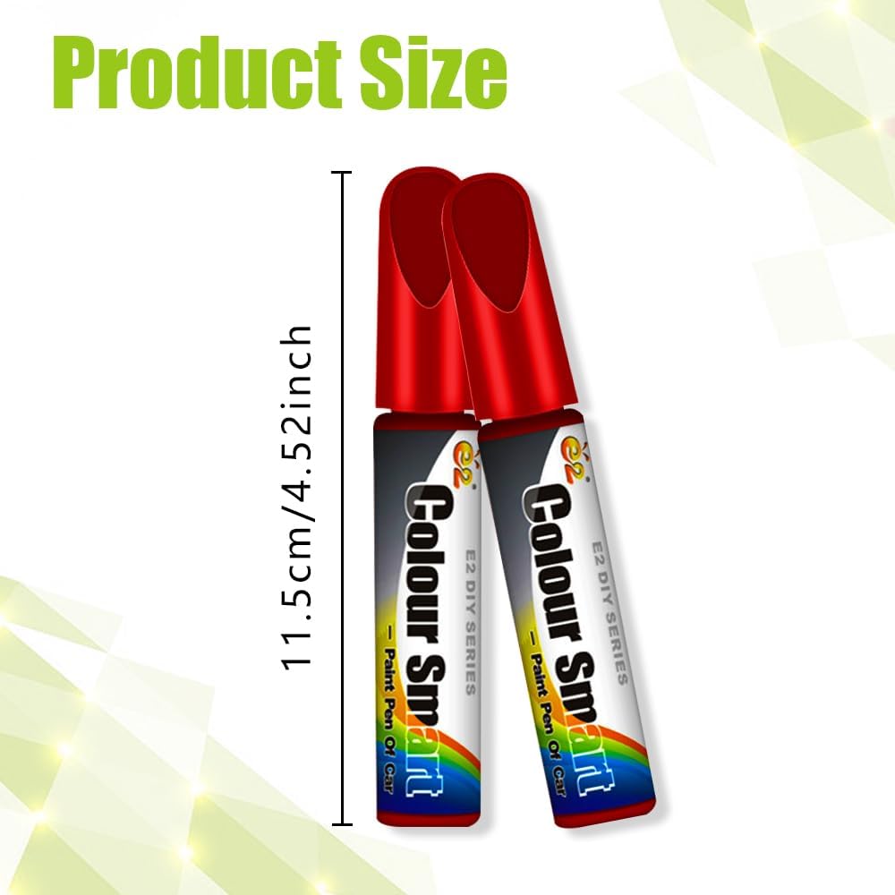 Car Touch Up Paint Pen - 2-in-1 Scratch Remover