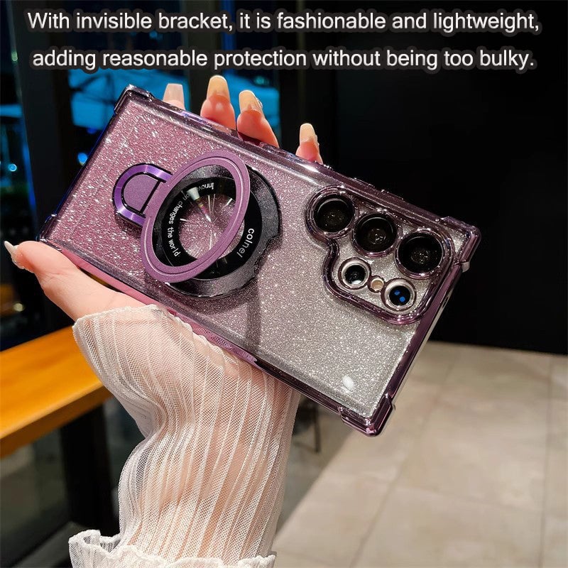 Suitable For Samsung Series Electroplated Magnetic Mobile Phone Cases