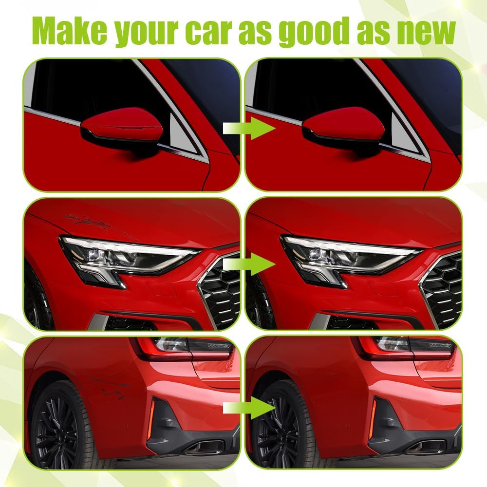 Car Touch Up Paint Pen - 2-in-1 Scratch Remover