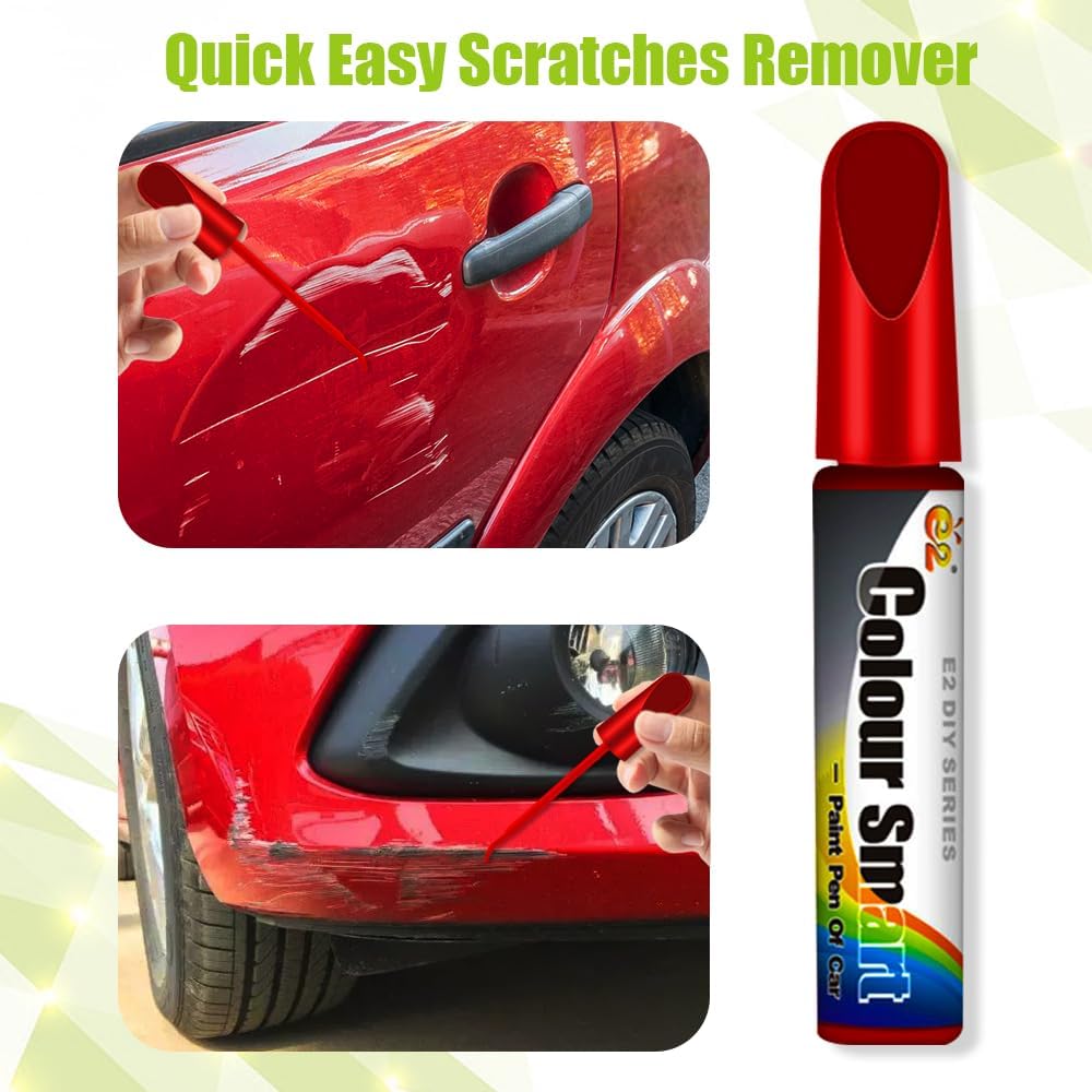 Car Touch Up Paint Pen - 2-in-1 Scratch Remover