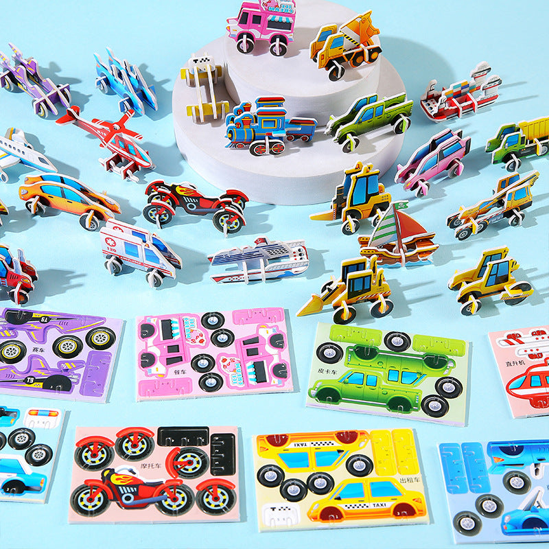 🔥Educational 3D Cartoon Puzzle