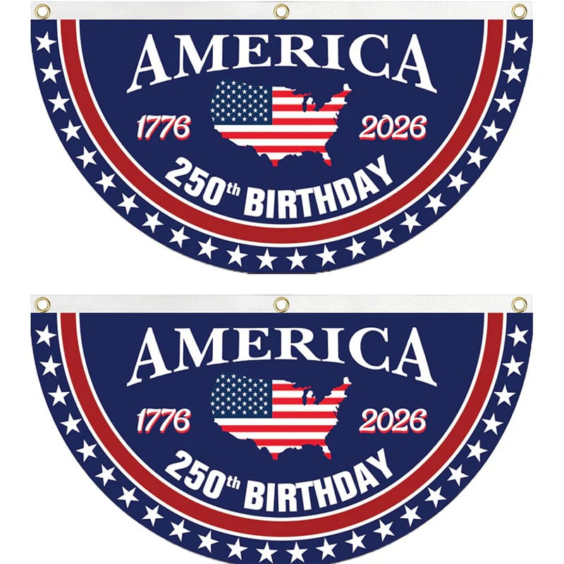 🎊250th Anniversary USA Fan Flag