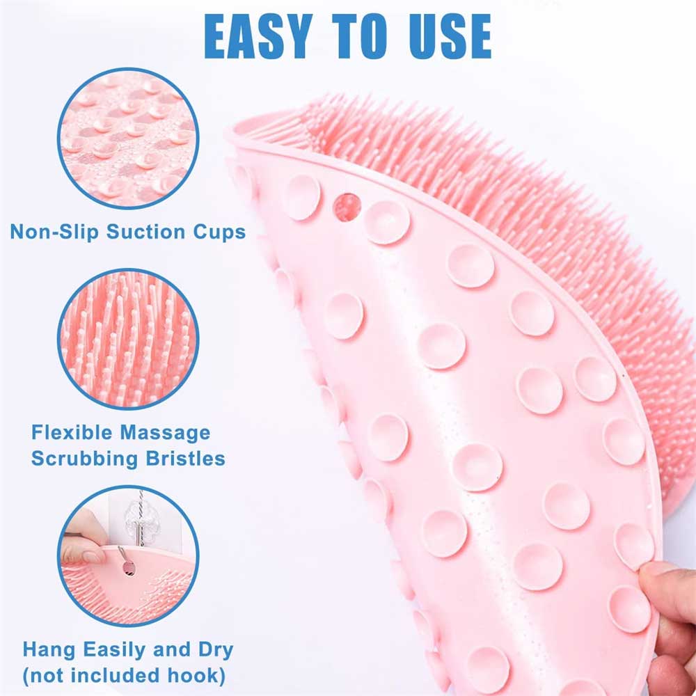 A perfect tool for bathing, rubbing feet and back