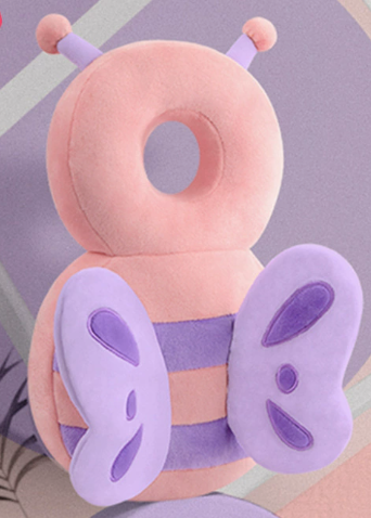 Baby head protection backpack, preventing falls when young children walk