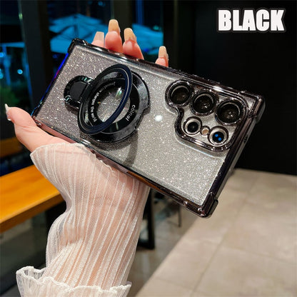 Suitable For Samsung Series Electroplated Magnetic Mobile Phone Cases