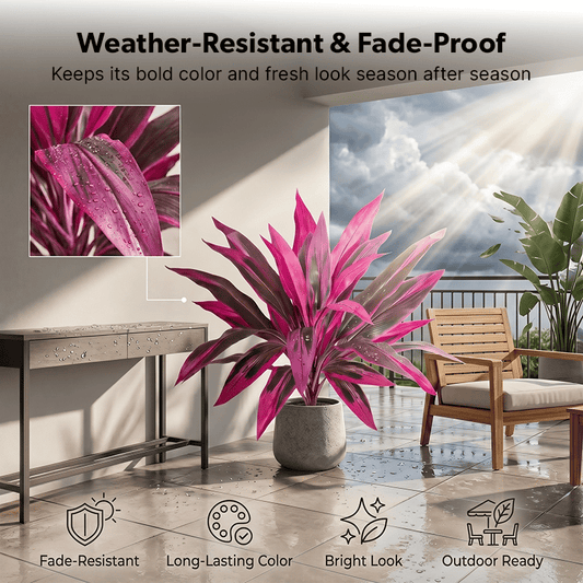 🎁 Mother’s Day 60% OFF - Artificial Boston Fern & Dragon's Blood Tree Plants