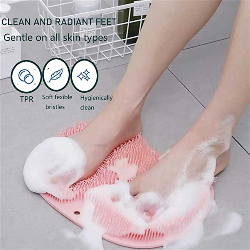 A perfect tool for bathing, rubbing feet and back