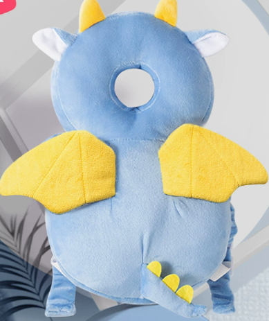 Baby head protection backpack, preventing falls when young children walk