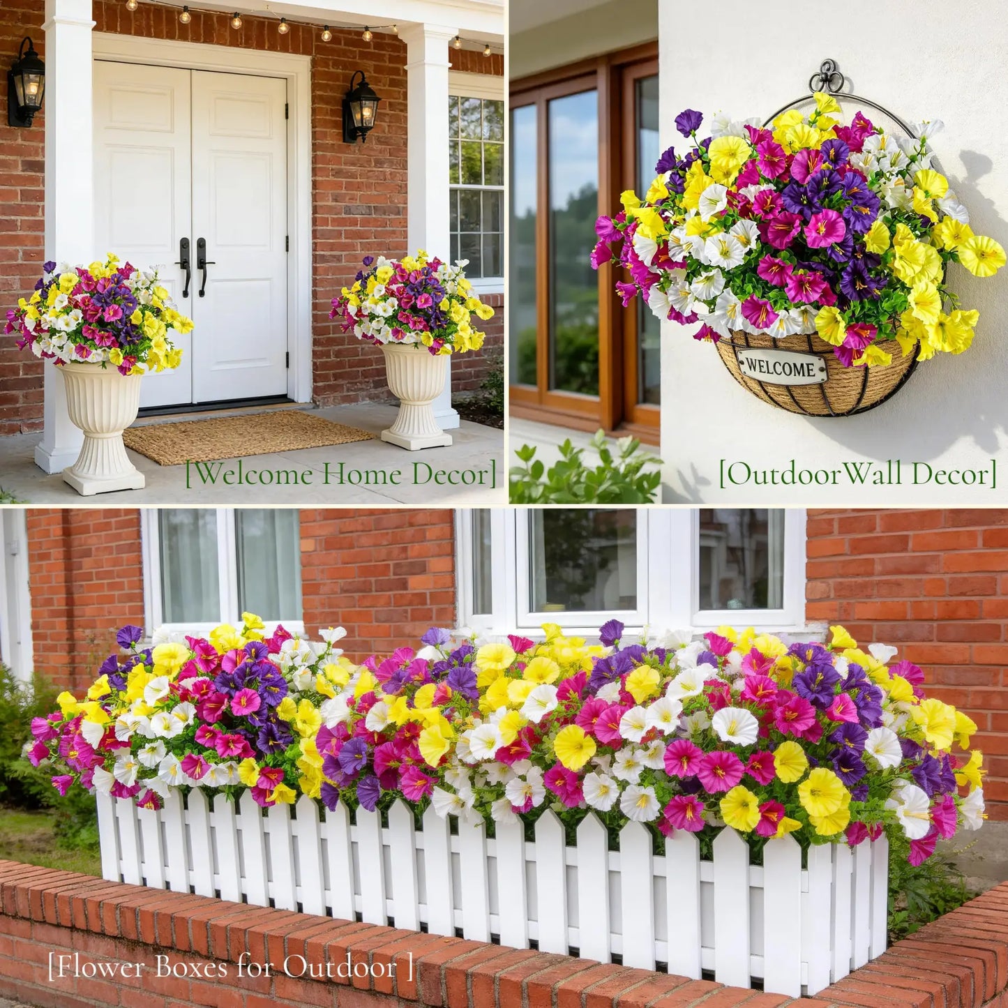 🔥Last Day 49% OFF🔥UV Resistant Artificial Petunias Flowers