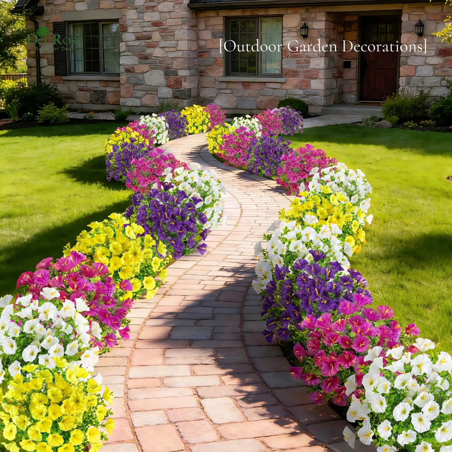 🔥Last Day 49% OFF🔥UV Resistant Artificial Petunias Flowers