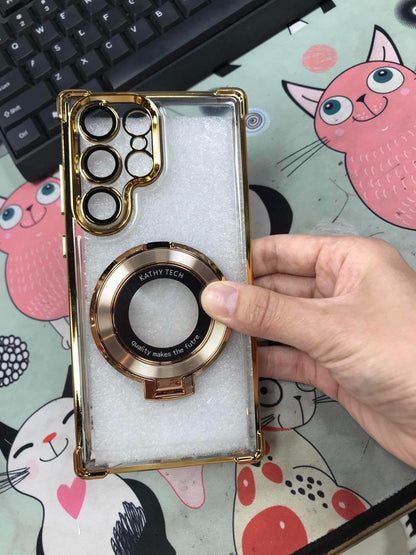Suitable For Samsung Series Electroplated Magnetic Mobile Phone Cases