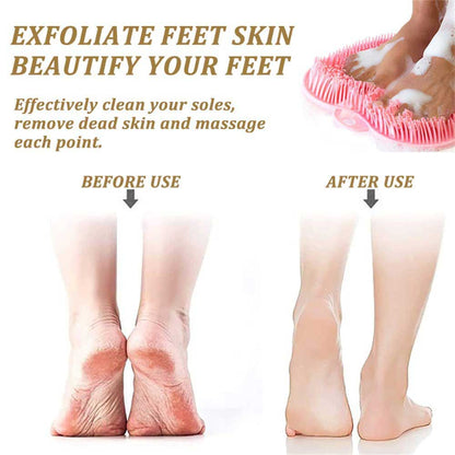 A perfect tool for bathing, rubbing feet and back