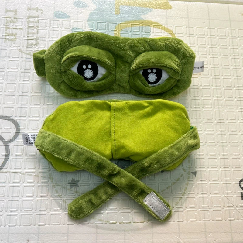 🐸 3D Cute Frog Sleep Mask