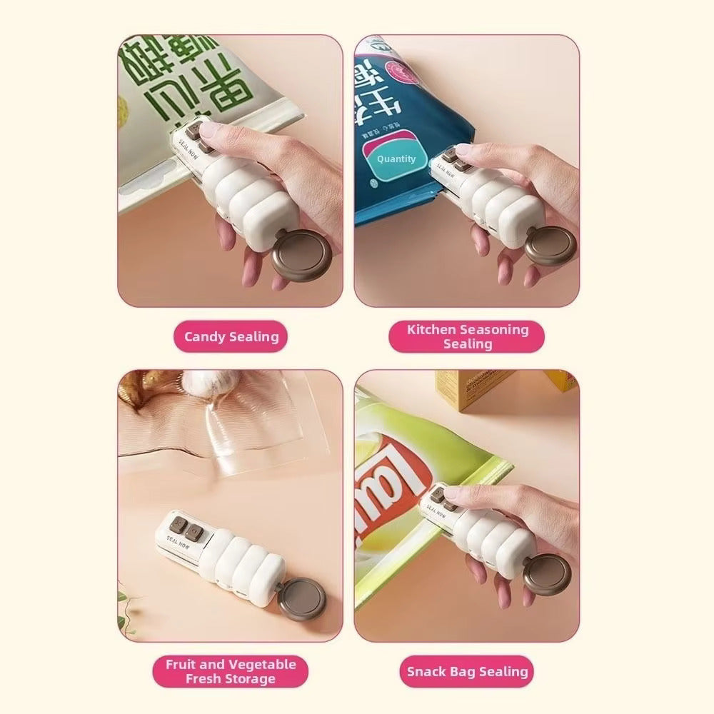 Multifunctional Mini Snack Bag Sealer