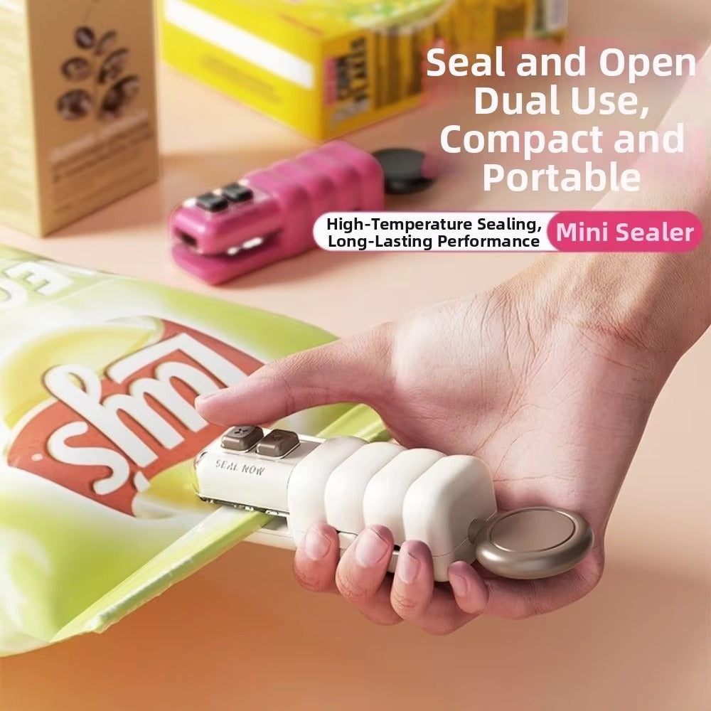 Multifunctional Mini Snack Bag Sealer