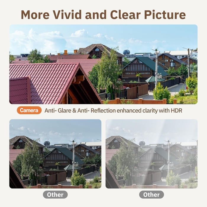 🎥 Color Night Vision 🌙 24/7 Recording & Smart Alerts 🚨 Easy Install! 🔒