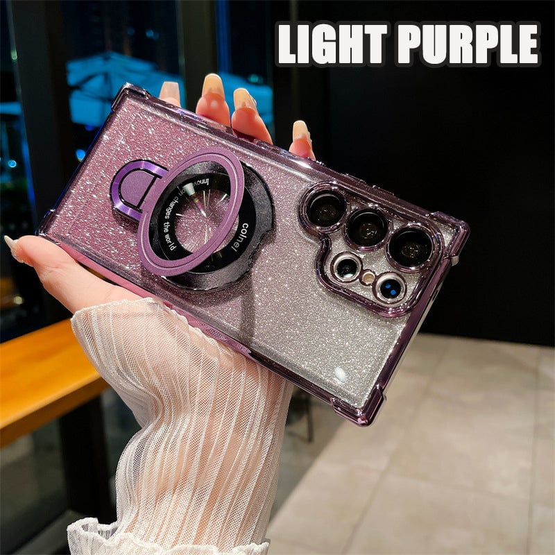 Suitable For Samsung Series Electroplated Magnetic Mobile Phone Cases