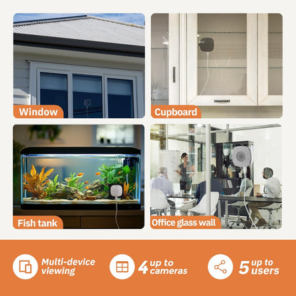 🎥 Color Night Vision 🌙 24/7 Recording & Smart Alerts 🚨 Easy Install! 🔒