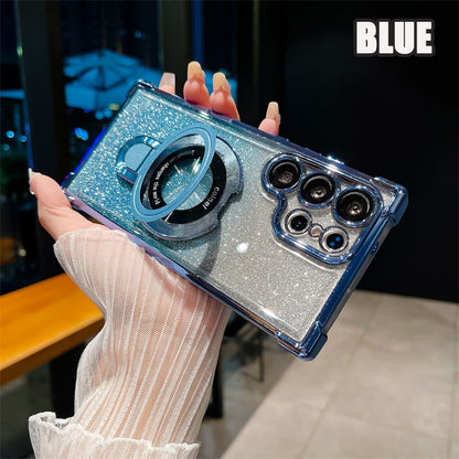 Suitable For Samsung Series Electroplated Magnetic Mobile Phone Cases