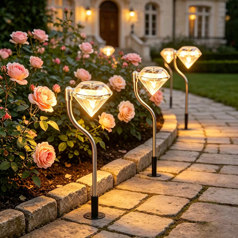 Solar Garden Light | IP65 Waterproof Auto On/Off Outdoor Decor Light