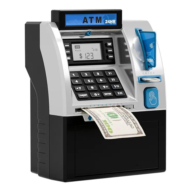 💰ATM Savings Bank for Real Money: The Ultimate Money Management Machine for Adults & Kids