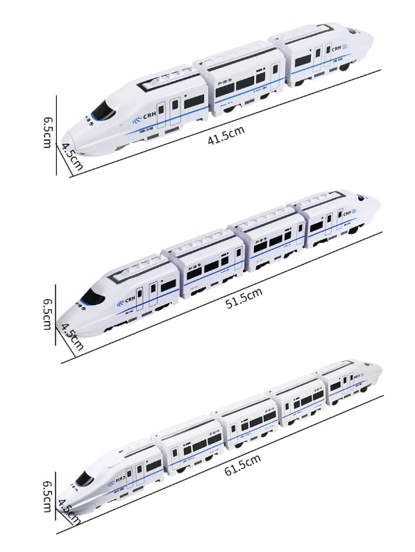 🎁 Hot Sale 50% OFF🚅Electric Universal Simulation High Speed Railway Harmony Train Toy