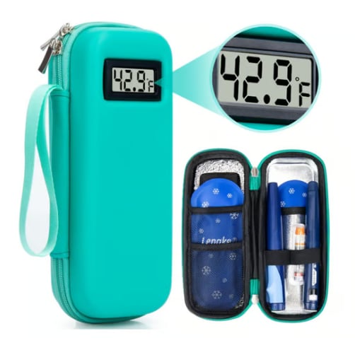 ✨LAST DAY ONLY 49% OFF🔥Insulin Cooler Travel Case with Temperature Display