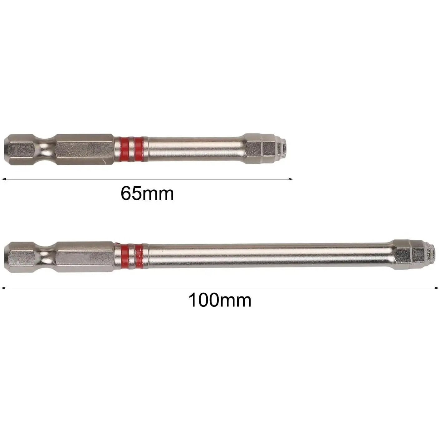 ✨🛠️Screwdriver Bits Set 6pcs with Magnetic Hex Shank Pagoda-Shaped Design in Multiple Sizes for Electric Drills and Wrenches